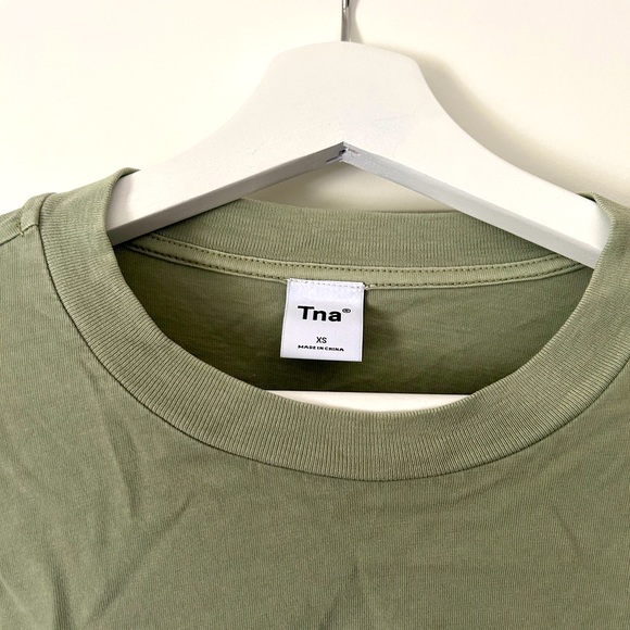 TNA cropped long sleeve top - never worn. - Picture 3 of 3